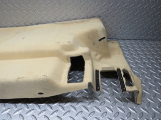R129 SL fuel tank cover carpet beige used OEM