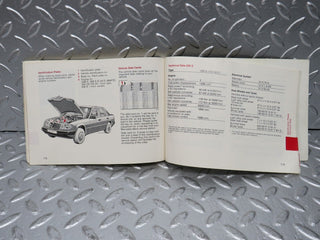 30535 Mercedes-Benz W124 230E Owners Manual 1245844483