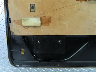 W116 rear left door card beige used OEM