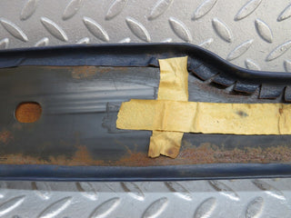 W109 b pillar cover left side blue used OEM