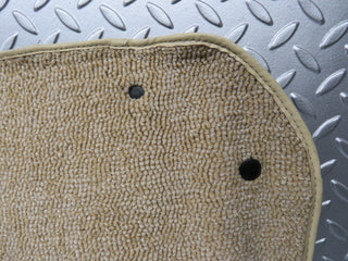W201 Baby Benz front left floor carpet beige used OEM