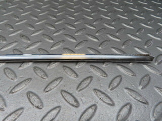 W111 front right door window chrome frame used OEM