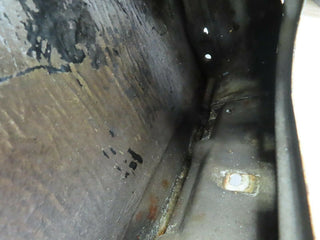 W116 rear left door used OEM