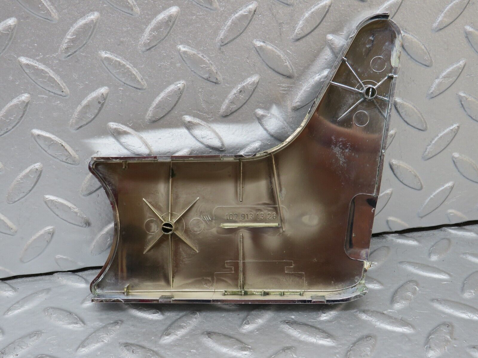 35660 Mercedes-Benz R107 280SL  Seat Hinge Chrome Cover 1079131328