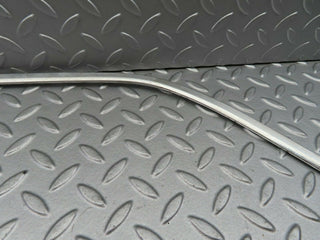 W126 door chrome window frame rear right used OEM