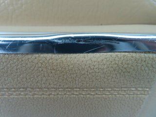 W116 rear left door card beige used OEM