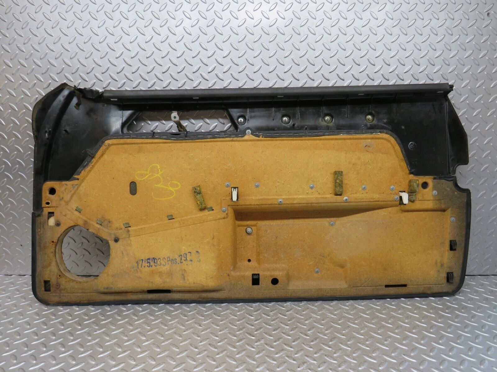 37871 Mercedes-Benz A124 320E Cabriolet Left Door Card Black 1247271570