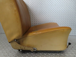 W120 Ponton front left seat beige used OEM