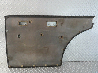 W108 rear left door card black used OEM