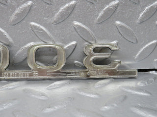 40692 Mercedes-Benz W123 300D Trunk Badge Emblem 1238170915