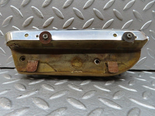 R107 SLC rear left card panel arm rest beige used OEM