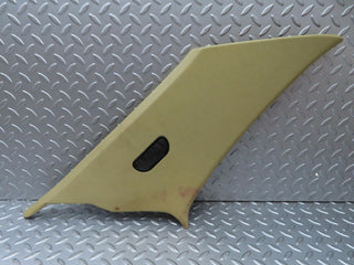 W123 Coupe c pillar cover panel left beige used OEM