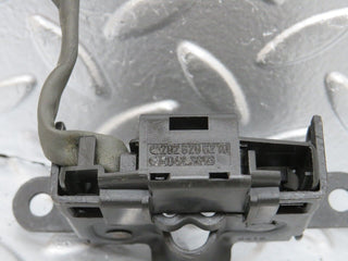 W140 hood bonnet lock pair with switch used OEM