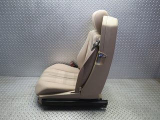 R129 SL electric front left seat beige used OEM