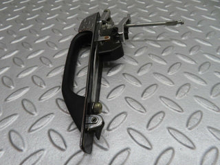 W123 front left exterior door handle used OEM