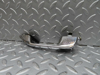 W108 chrome door handle rear left used OEM