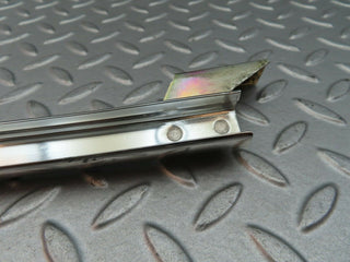 W123 rear right chrome window channel used OEM