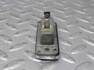 W109 number plate light chrome used OEM