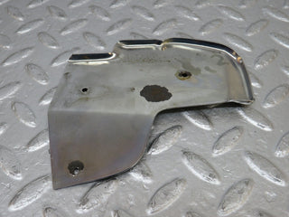 W126 Coupe door chrome cover left side used OEM