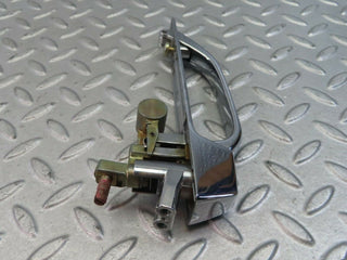 W116 chrome door handle rear right used OEM