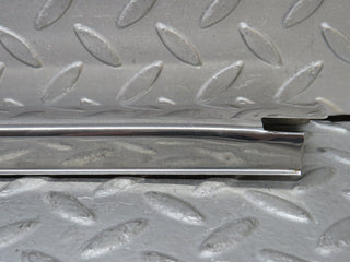 W109 rear left door sill chrome used OEM
