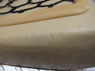 W126 Coupe front left seat rear cover beige used OEM
