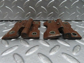W123 door hinges pair used OEM