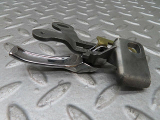 W116 rear right interior chrome door handle used OEM