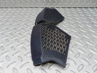 W123 Coupe speaker covers pair blue used OEM