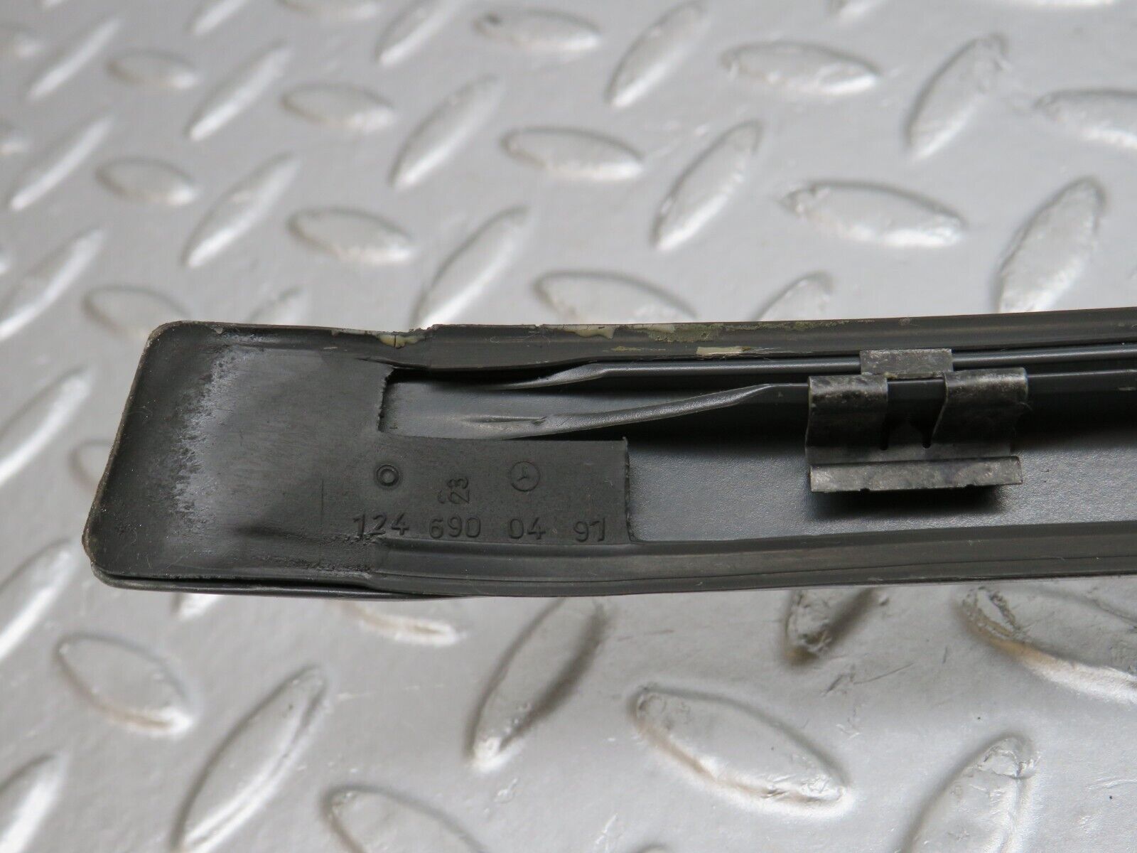 34236 Mercedes-Benz W124 260E Roof Chrome Trim Right Side 1246900497