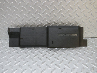W124 Cabriolet seat front cover trim black used OEM
