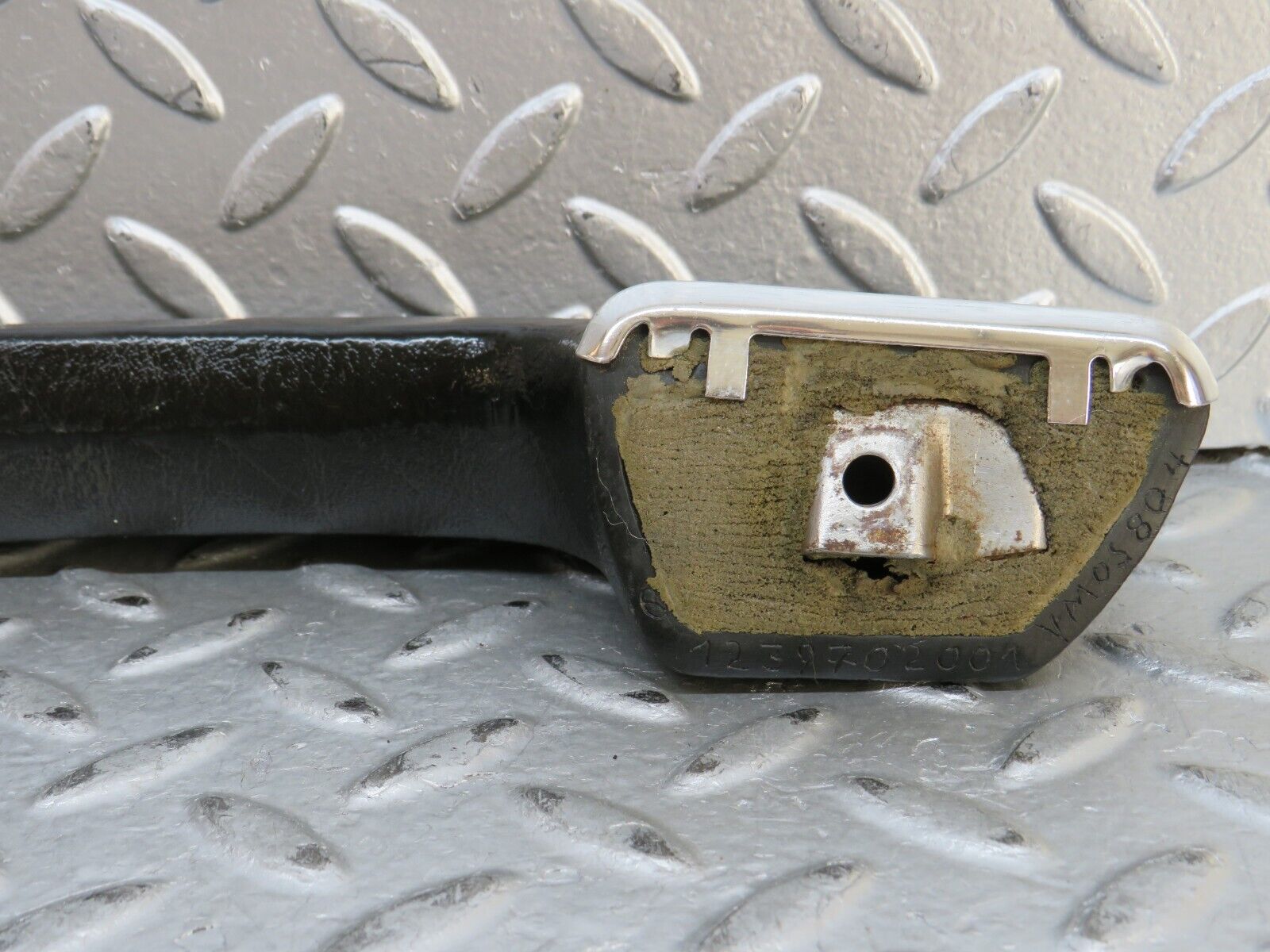 28261 Mercedes-Benz S123 240D Wagon Interior Door Handle Right  Black 12397020