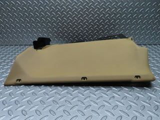 W123 under dash panel left side beige used OEM