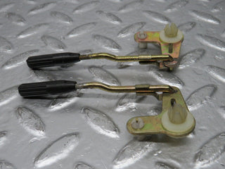W201 Baby Benz rear door lock knob pair used OEM