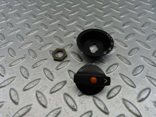 W123 Coupe headlight switch black collar and knob used OEM