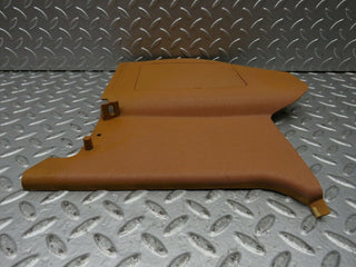 W123 Wagon kick panel left side palomino used OEM