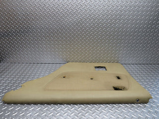 W123 rear right door card beige used OEM