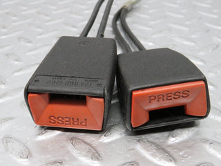 32637 Mercedes-Benz S124 300TE Rear Seat Belt With Buckles 1248607085