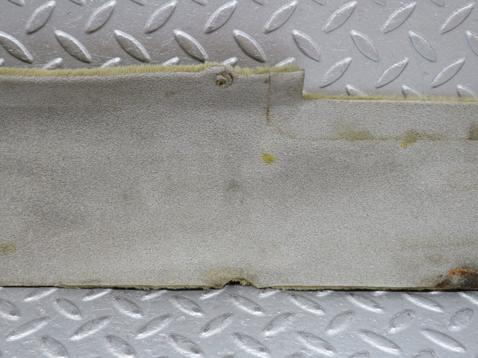 36593 Mercedes-Benz W201 190E 2.0L Door Sill Floor Carpet Left Side Beige