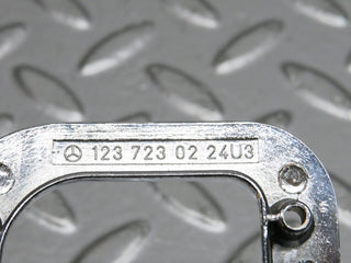 32181 Mercedes-Benz W123 230E Right Interior Chrome Door Latch Trim 1237230224