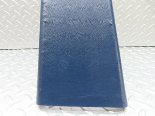W123 b pillar cover left side blue used OEM