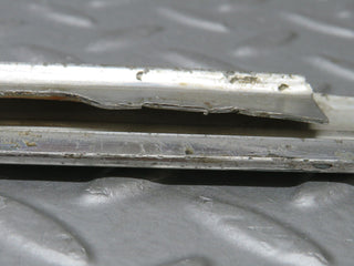 W108 rear left door chrome moulding trim used OEM