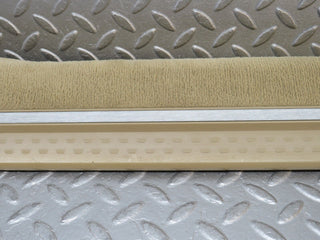 R129 SL left door sill cover beige used OEM