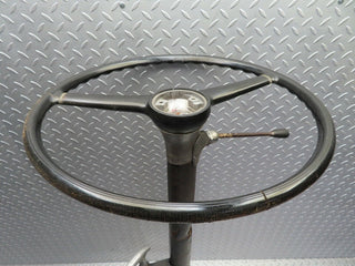 W120 Ponton steering column with steering wheel used OEM