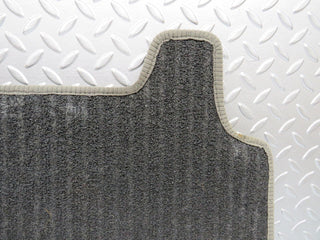 W124 Wagon rear right floor carpet mat grey used OEM