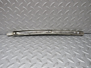 W108 front left door chrome window channel used OEM