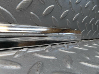 W108 rear left door chrome moulding trim used OEM