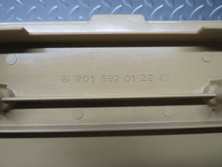 30588 Mercedes-Benz W201 190E 2.0L B Pillar Bottom Cover Left Side Beige 2016920122