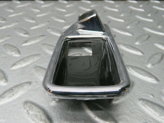 W123 Wagon door opener chrome frame left used OEM