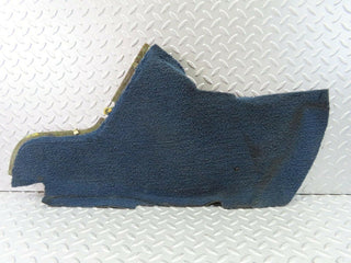 W123 Coupe centre console carpet right side blue used OEM